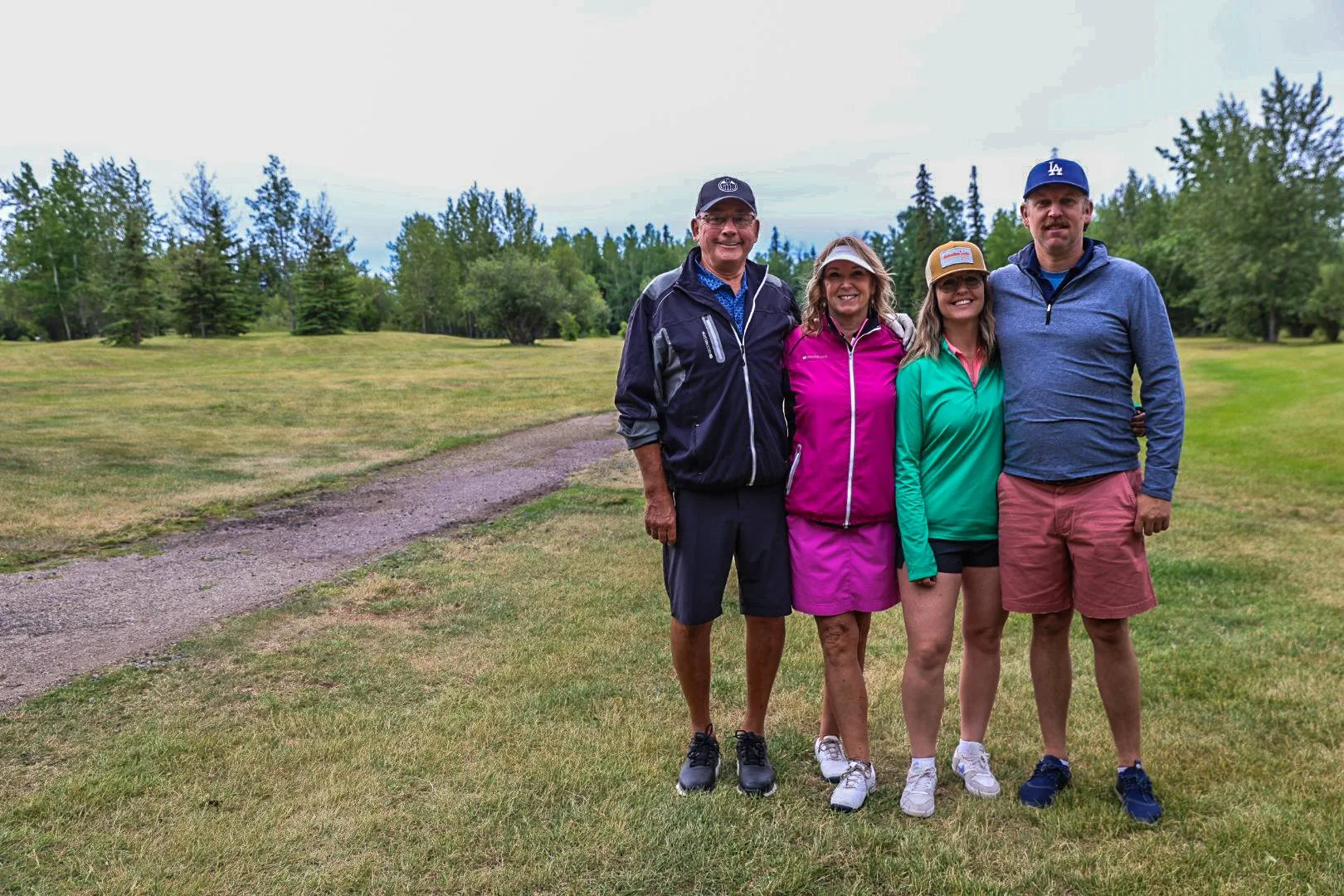 Golfers taking part in the RCSP Charity Classic golf tournament