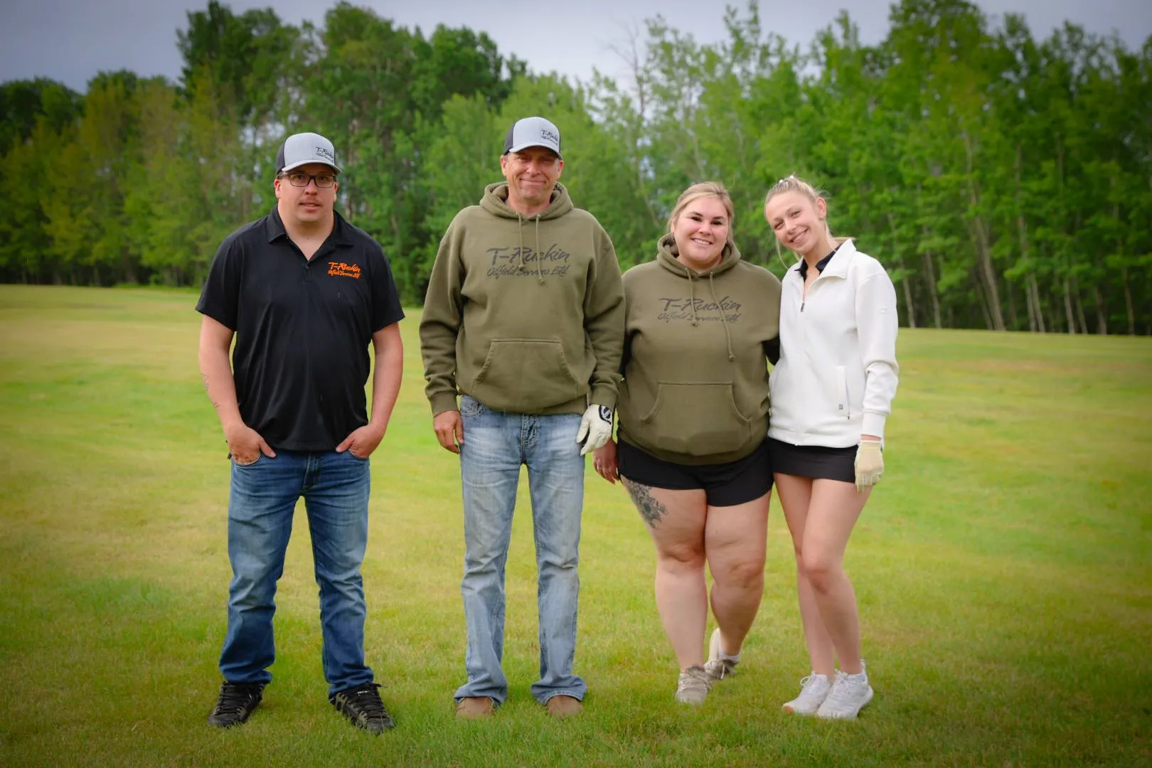 Golfers taking part in the RCSP Charity Classic golf tournament