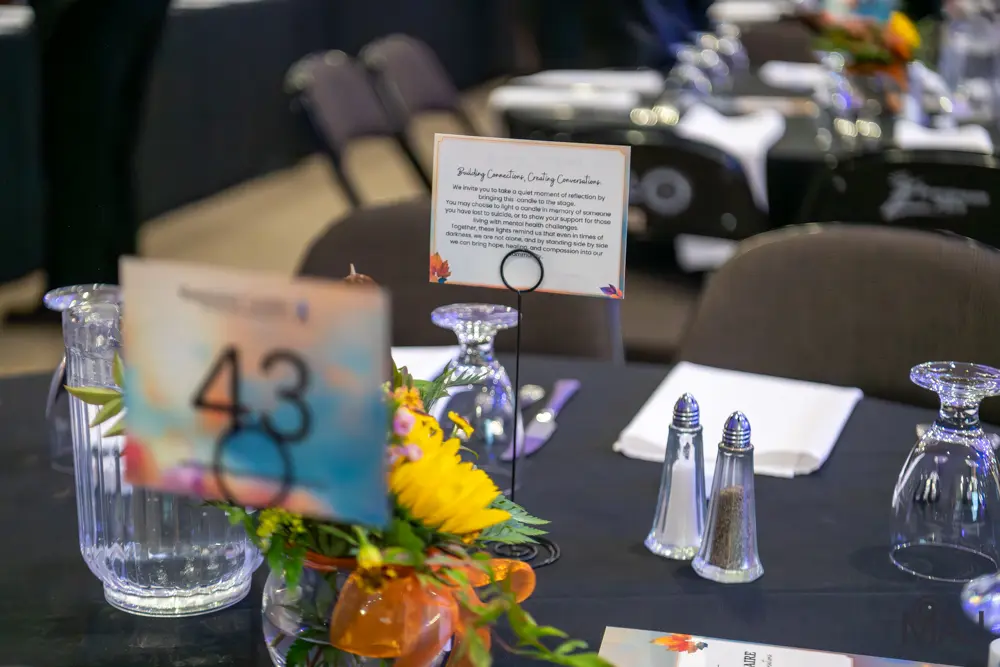 A decorated chair entry on display at the Chair Extraordinaire fundraiser