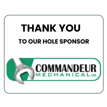 Commandeur Mechanical, RCSP Charity Classic golf tournament sponsor