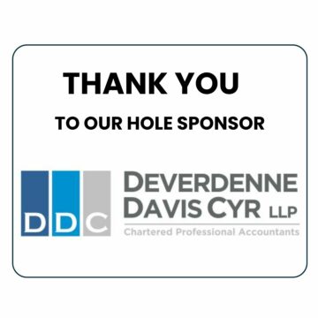 Deverdenne, RCSP Charity Classic golf tournament sponsor