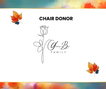 Graham Best Family, Chair Extraordinaire sponsor