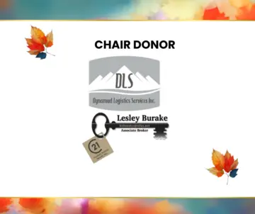 Lesley Burake, Chair Extraordinaire sponsor